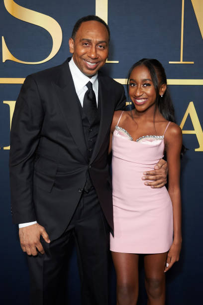 Stephen A. Smith & his daughter Samantha Smith